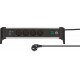Brennenstuhl 1391040420 power extension 1.8 m 4 AC outlet(s) Indoor Black, Silver