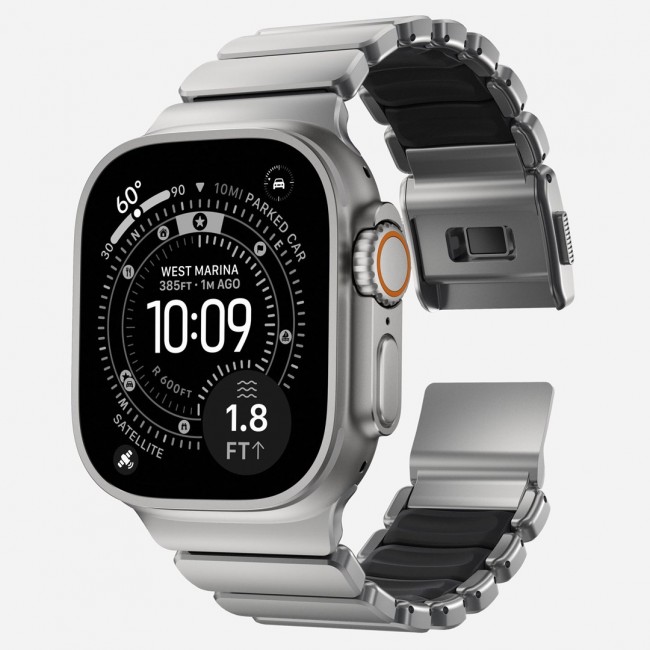 Nomad Stratos Band Natural Titanium