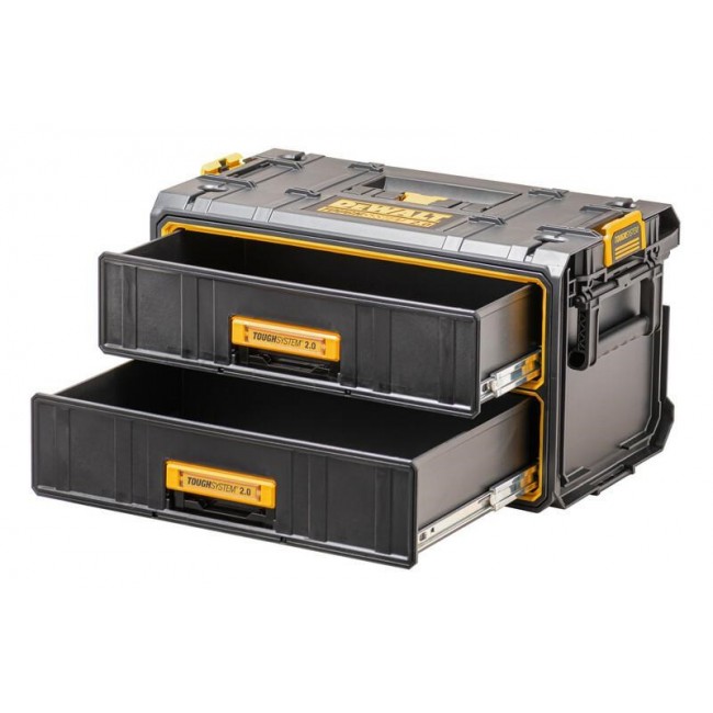 DEWALT TOUGH SYSTEM2.0 BOX WITH 2 DWST83529-1 DRAWERS DEWALT TOUGH SYSTEM2.0 BOX WITH 2 DWST83529-1 DRAWERS