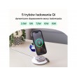 Green Cell MSST-GC-3IN1-W mobile device charger Headphones, Headset, Smartphone, Smartwatch White Wireless charging Auto