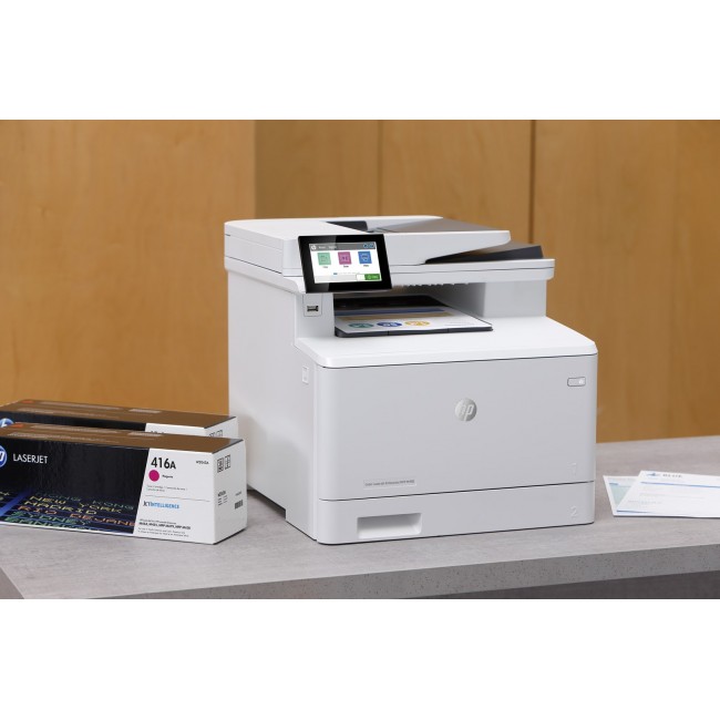 HP Color LaserJet Enterprise LaserJet Enterprise M480f Multifunction Color Printer, Ethernet Only Copier, Scanner