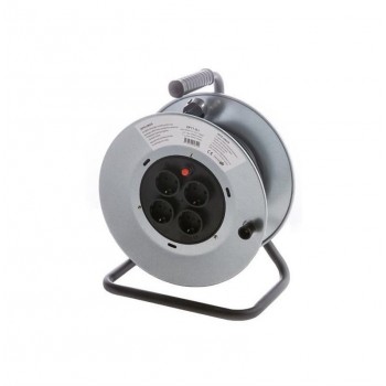 EXT CORD XP17-D1 3X1.5 25M 4V REEL MET