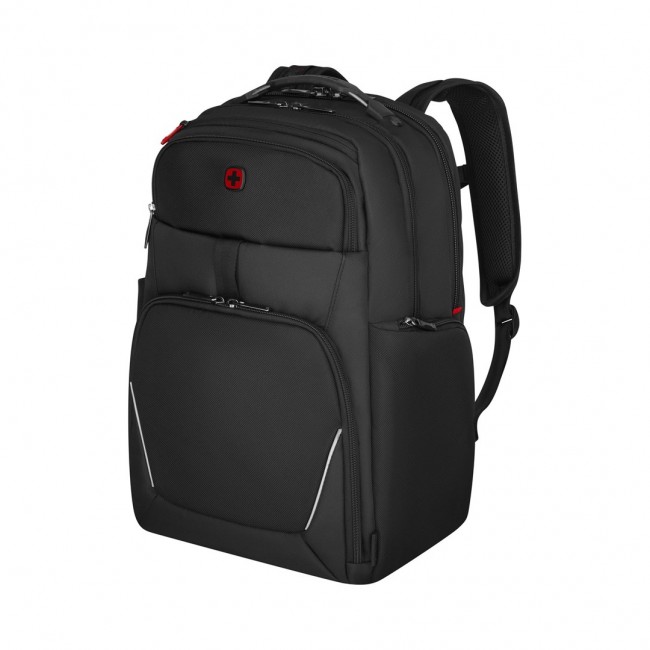 Wenger Meteor Brief 16 - 17'' Laptop Briefcase with Tablet Pocket Black (653498)