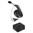 LogiLink BT0059 headphones/headset Wireless Head-band Office/Call center Bluetooth Charging stand Black