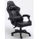 Topeshop FOTEL REMUS CZER office/computer chair Padded seat Padded backrest