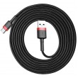 Baseus Cafule USB cable 2 m USB A USB C Black, Red