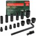 ROCKFORCE IMPACT SOCKETS 16pcs.1/2