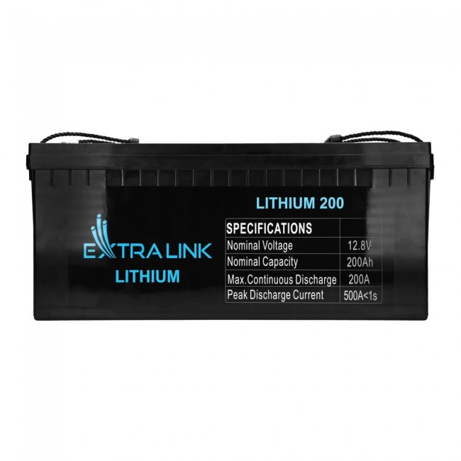 Extralink Accumulator LiFePO4 200AH 12.8V, BMS Extralink Accumulator LiFePO4 200AH 12.8V, BMS