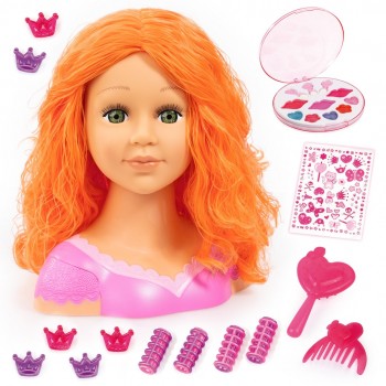 PROMO Bayer Styling Head Charlene Super Model + cosmetics