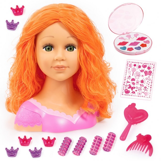 PROMO Bayer Styling Head Charlene Super Model + cosmetics
