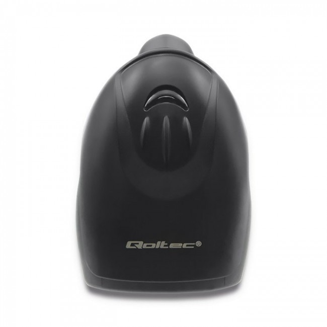 Qoltec 50866 Laser barcode reader 1D | CCD | USB | Black Qoltec 50866 Laser barcode reader 1D | CCD | USB | Black