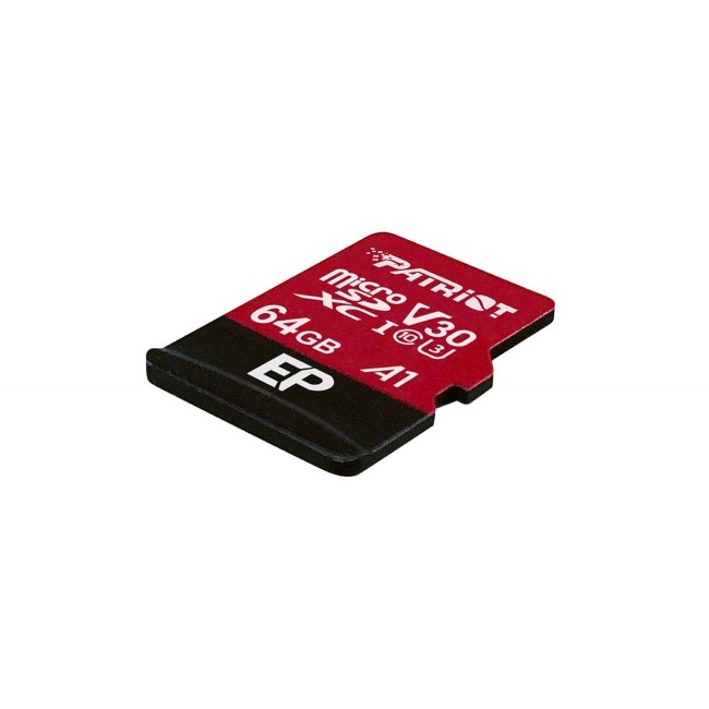 Patriot Memory PEF64GEP31MCX memory card 64 GB MicroSDXC Class 10 Patriot Memory PEF64GEP31MCX memory card 64 GB MicroSDXC Class 10