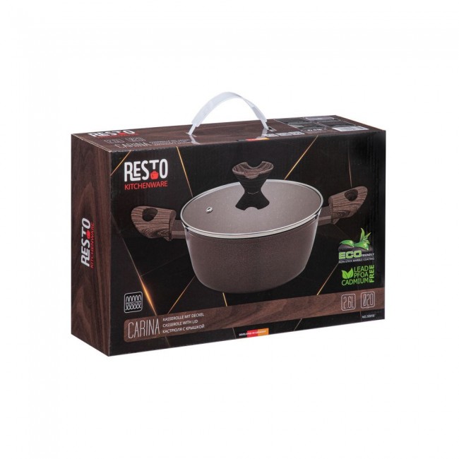 Resto Kitchenware Carina 2.5 L Round Bordeaux Resto Kitchenware Carina 2.5 L Round Bordeaux