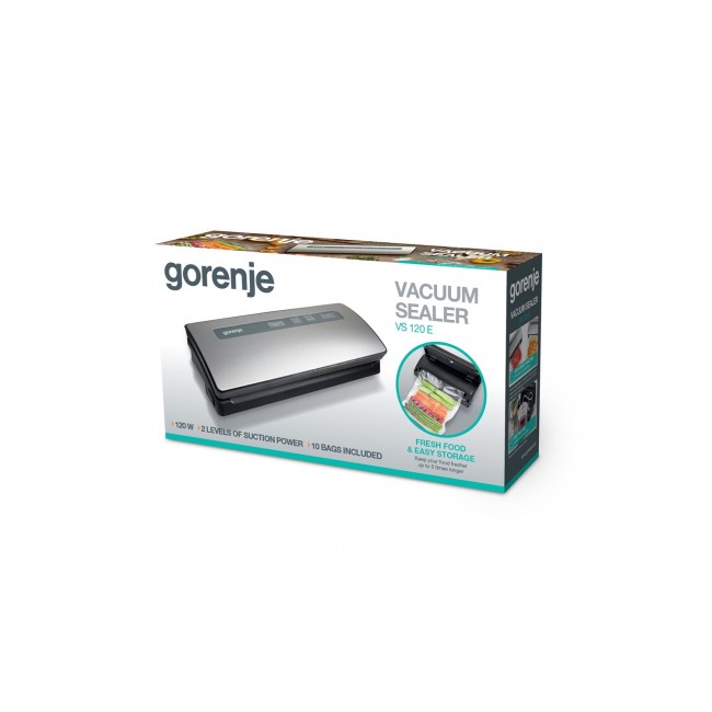 Gorenje VS120E vacuum sealer Grey Gorenje VS120E vacuum sealer Grey