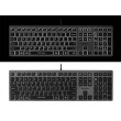 A4Tech FSTYLER FX60H (White Backlit) keyboard USB QWERTY Black, Grey A4Tech FSTYLER FX60H (White Backlit) keyboard USB QWERTY Black, Grey