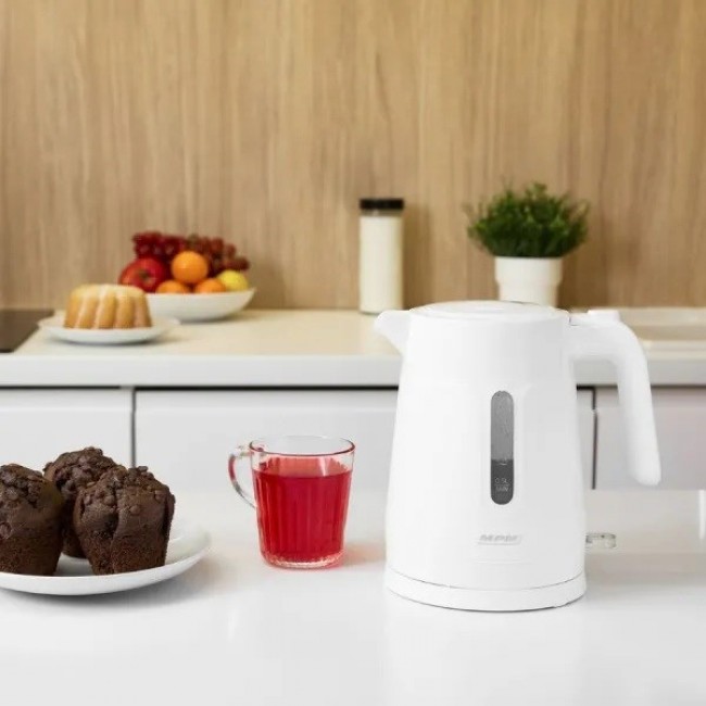 MPM MCZ-119 electric kettle 1 L 2200 W White MPM MCZ-119 electric kettle 1 L 2200 W White