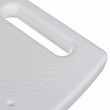 Rectangular shower stool with height adjustment Rectangular shower stool with height adjustment