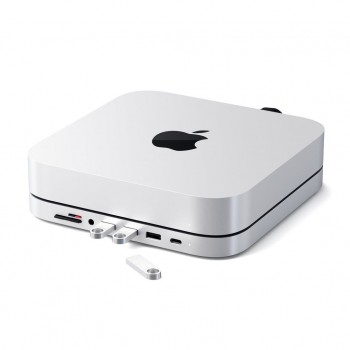 Belkin ST-ABHFS laptop dock/port replicator USB 2.0 Type-C Black, Silver