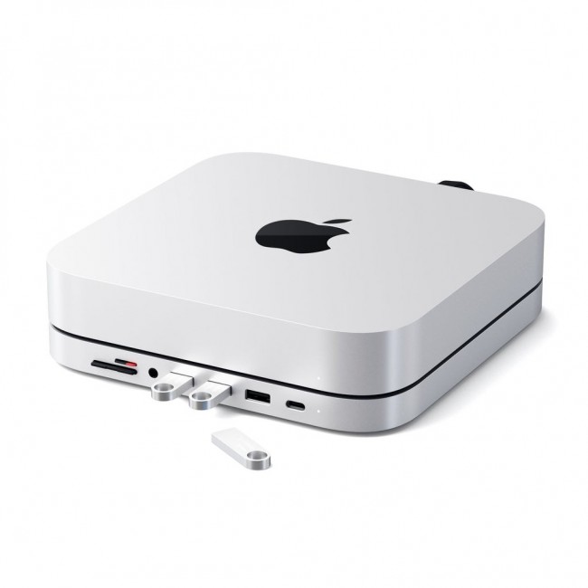 Belkin ST-ABHFS laptop dock/port replicator USB 2.0 Type-C Black, Silver