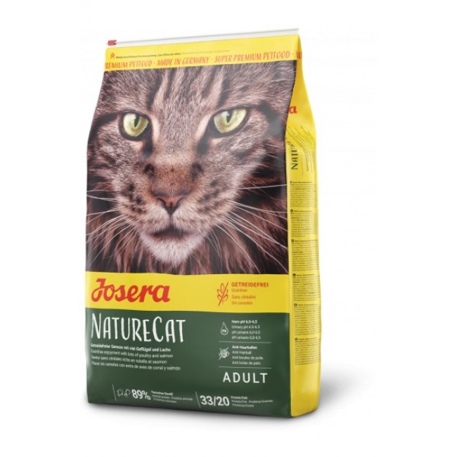 Josera NatureCat cats dry food 2 kg Adult Poultry, Salmon
