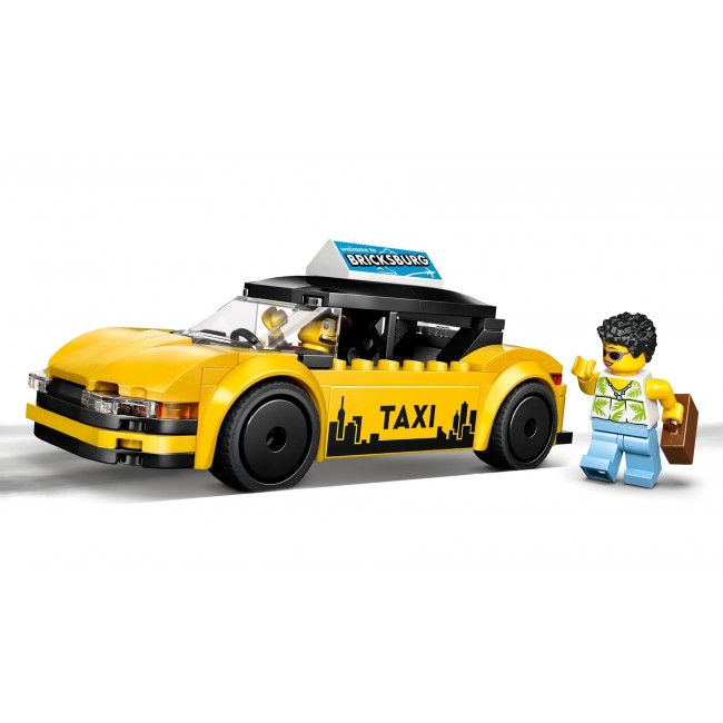 LEGO CITY 60487 Yellow Taxi