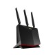 ASUS 4G-AC86U wireless router Gigabit Ethernet Dual-band (2.4 GHz / 5 GHz) Black ASUS 4G-AC86U wireless router Gigabit Ethernet Dual-band (2.4 GHz / 5 GHz) Black