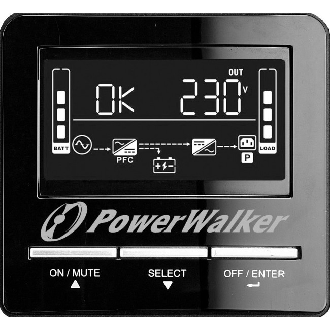 PowerWalker VI 1500 CW FR uninterruptible power supply (UPS) Line-Interactive 1.5 kVA 1050 W PowerWalker VI 1500 CW FR uninterruptible power supply (UPS) Line-Interactive 1.5 kVA 1050 W