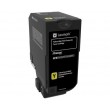 Lexmark - Hojtydende - gul - original Lexmark - Hojtydende - gul - original