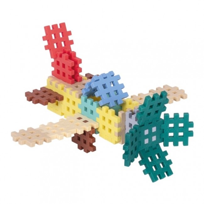 MARIOINEX Mini Waffle Building Blocks Pastel, 140 pieces