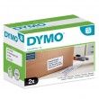 DYMO Authentic LabelWriter High-Capacity Shipping Labels | (59 mm x 102 mm) | 2 Rolls of 575 Easy-Peel Labels (1,150 Mailing Labels) | Self-Adhesive | for LabelWriter 4XL/5XL Label Makers DYMO Authentic LabelWriter High-Capacity Shipping Labels | (59 mm x 102 mm) | 2 Rolls of 575 Easy-Peel Labels (1,150 Mailing Labels) | Self-Adhesive | for LabelWriter 4XL/5XL Label Makers