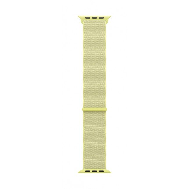 Apple MFF94ZM/A smart wearable accessory Band Yellow Nylon, Recycled polyester, Spandex