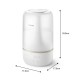 Philips 1000 series HU1510/04 humidifier Ultrasonic 3 L White 19 W