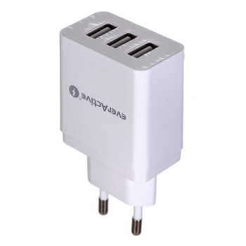 USB wall charger everActive SC-300 3xUSB 3.4A