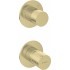 Concealed shower mixer w/flow diverter