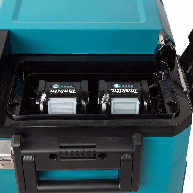 Makita CW004GZ cool box 29 L Electric Black, Blue Makita CW004GZ cool box 29 L Electric Black, Blue