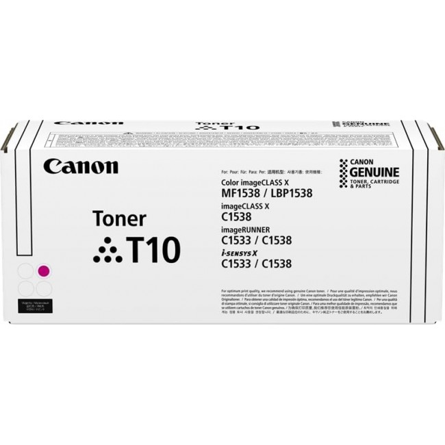 Canon T10 toner cartridge 1 pc(s) Original Magenta Canon T10 toner cartridge 1 pc(s) Original Magenta