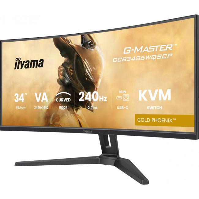 iiyama G-MASTER GCB3486WQSCP-B1 computer monitor 86.4 cm (34