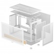 DeepCool CH260 WOOD case, white