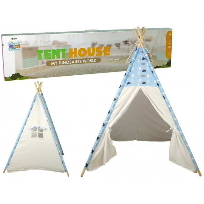 Domek Namiot Dla Dzieci Tipi India ski Chmurki Wodoodporny Ogr d