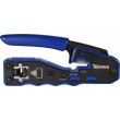 Crimping machine for RJ45 connectors with automatic cutting Televes 209802