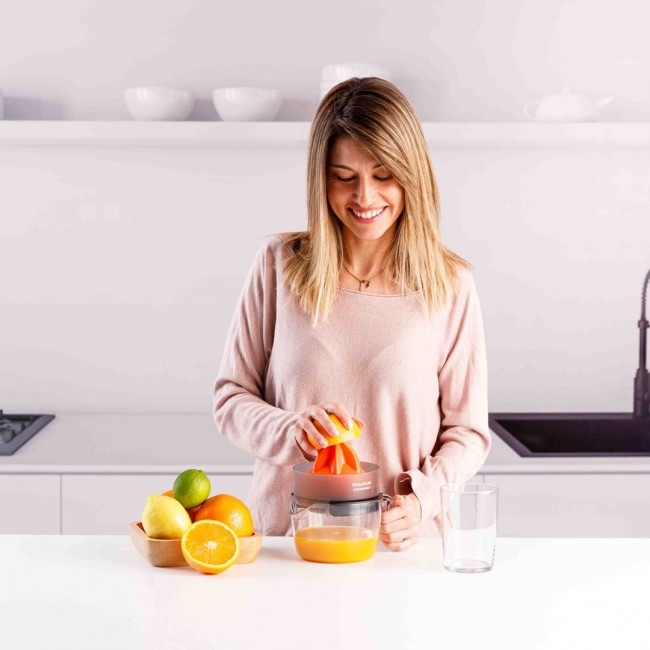 Taurus CITRUS COMPACT Hand juicer 30 W Black, Orange, Transparent