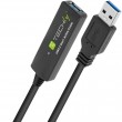 Techly ICUR30100G USB cable USB 3.2 Gen 1 (3.1 Gen 1) 10 m USB A Black Techly ICUR30100G USB cable USB 3.2 Gen 1 (3.1 Gen 1) 10 m USB A Black