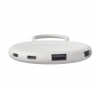 Lenovo Slim USB-C 3.2 Hub USB 3.2 Gen 2 (3.1 Gen 2) Type-C 10000 Mbit/s Grey