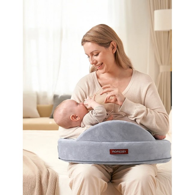 Momcozy exclusive memory foam nursing pillow, grey Momcozy exclusive memory foam nursing pillow, grey