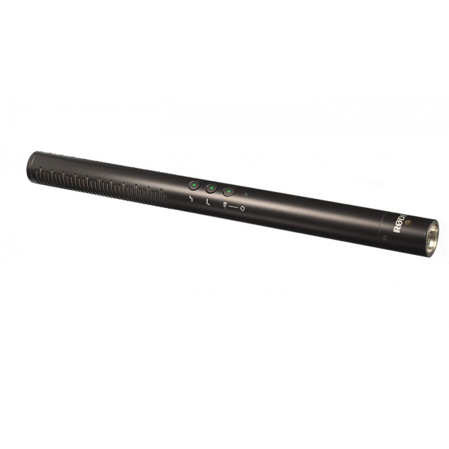 R DE NTG-4+ microphone Black Digital camera microphone