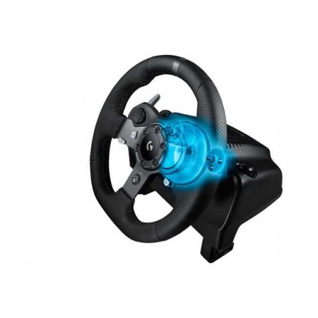 Logitech G G920 Black USB Steering wheel + Pedals Analogue MAC, PC, Xbox