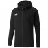 Men's sweatshirt Puma teamFINAL Casuals Hooded Jkt black 657383 03