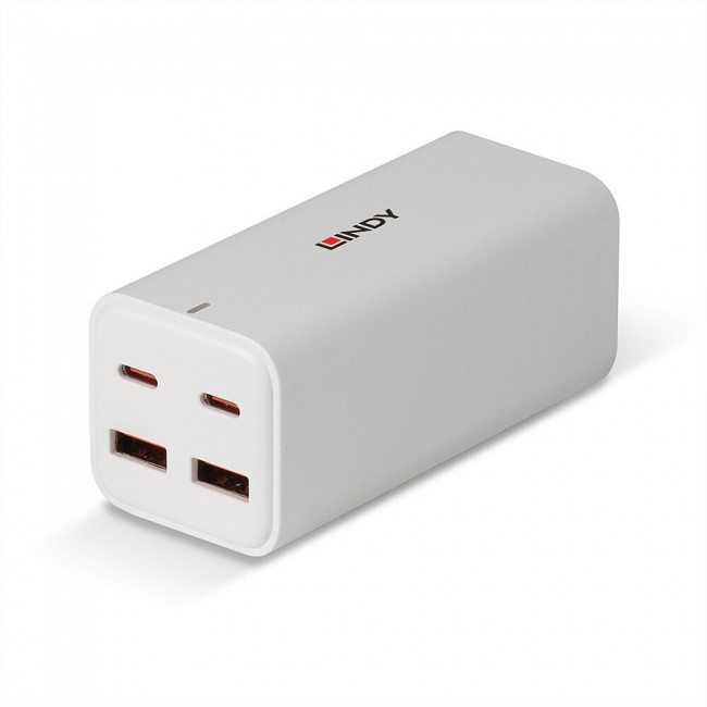 Lindy 100W 4-Port USB Type A & C GaN Charger Lindy 100W 4-Port USB Type A & C GaN Charger
