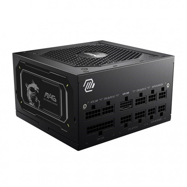 MSI MAG A850GL 850W PCIE5 II 80+ Gold Power Supply (306-7ZP8D11-CE0) MSI MAG A850GL 850W PCIE5 II 80+ Gold Power Supply (306-7ZP8D11-CE0)