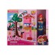 Barbie Firefighter Playset with Blonde Fashion Doll, Fire Station, 2 Pets & 10+ Accessories
